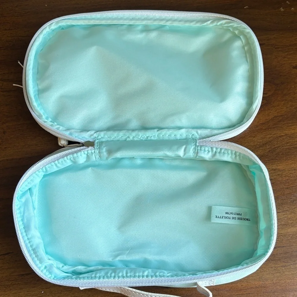 Dior Cosmetics Blue Cosmetic Bag with Tassel